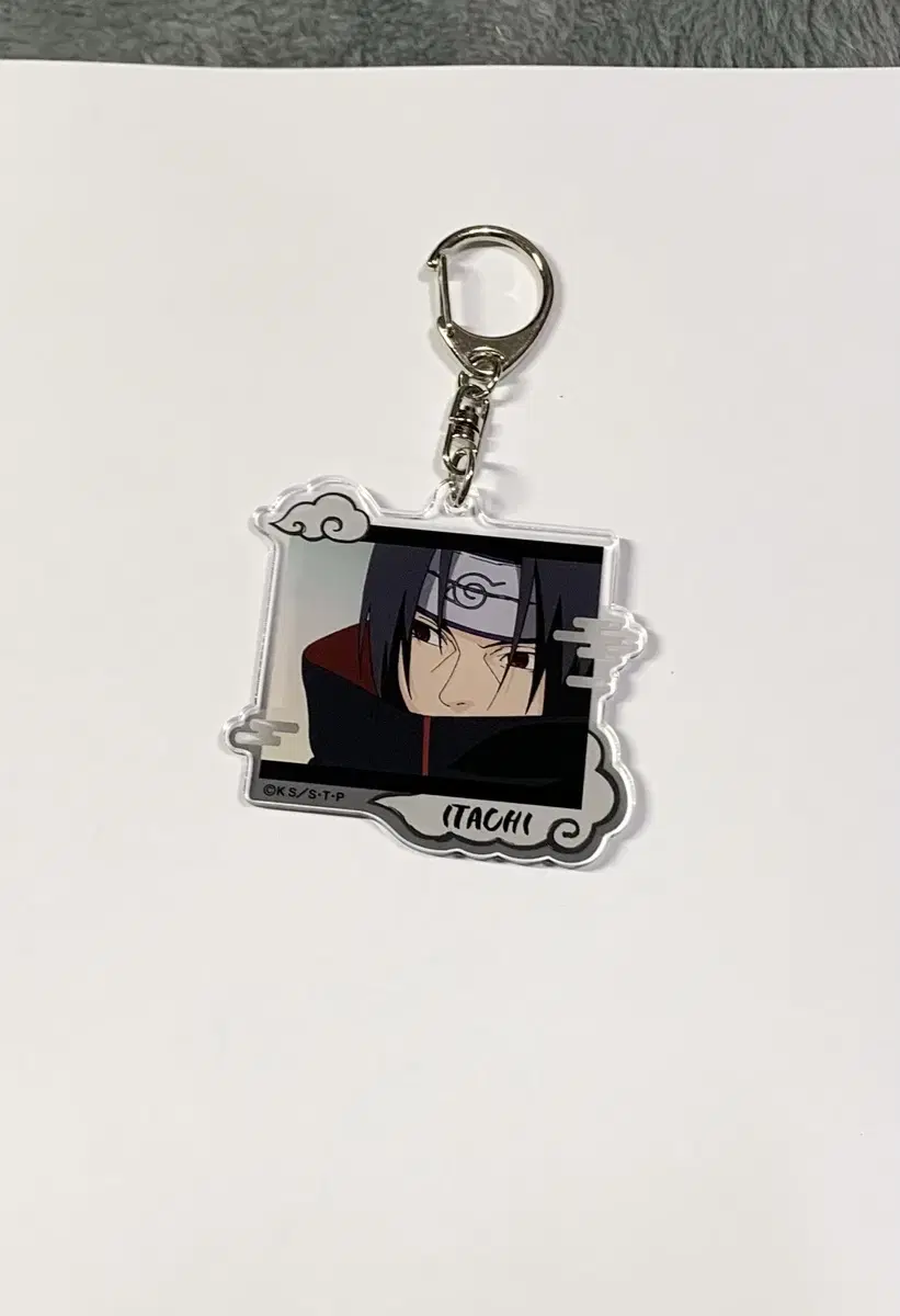 Naruto Uchiha Itachi scene acrylic keyring