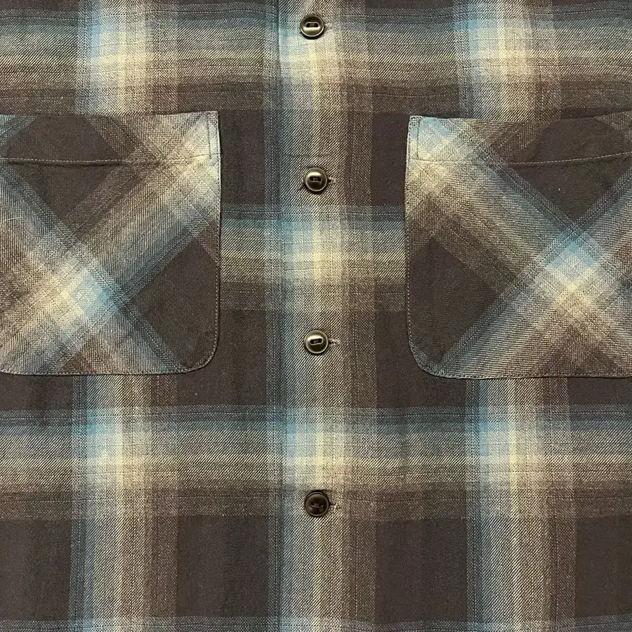 RRL OPENED COLLAR PLAIDS SHIRTS