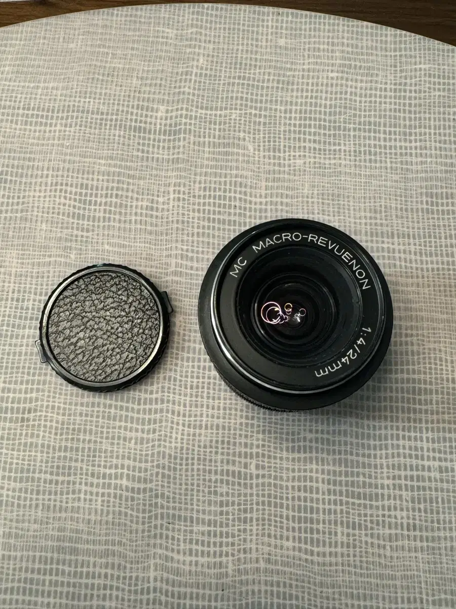 MC MACRO-REVUENON 24mm f/4 M42 마운트 렌즈