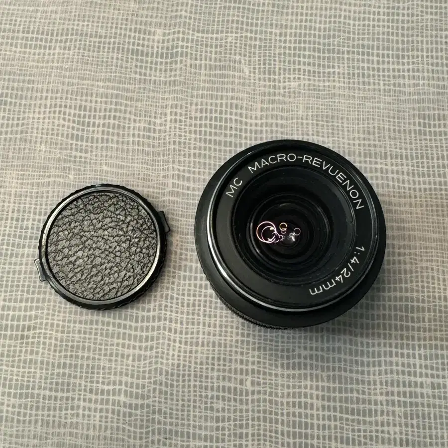 MC MACRO-REVUENON 24mm f/4 M42 마운트 렌즈