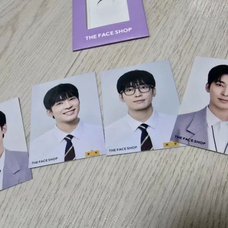 더페이스샵 원우 증사 set