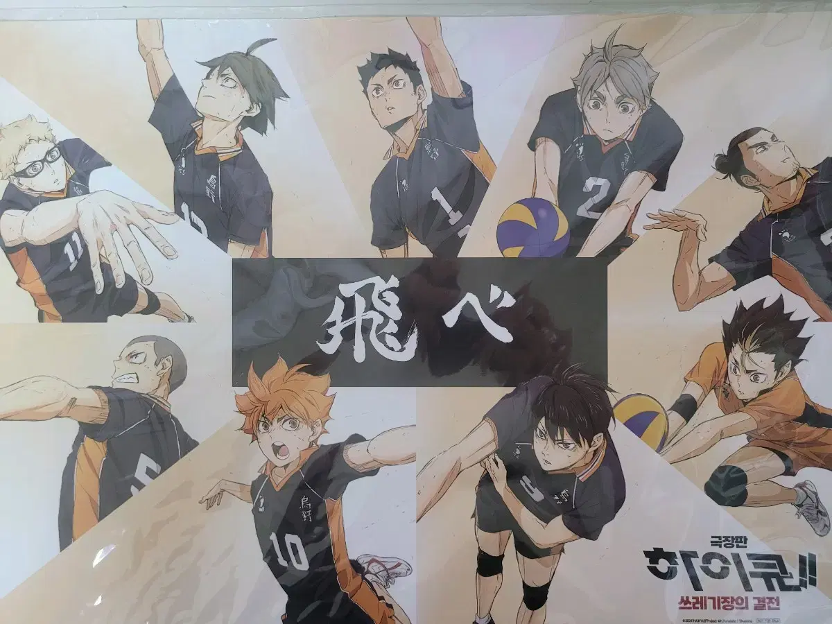 Unsealed haikyuu Duel in the Dumpster zu zu 3 poster Sells