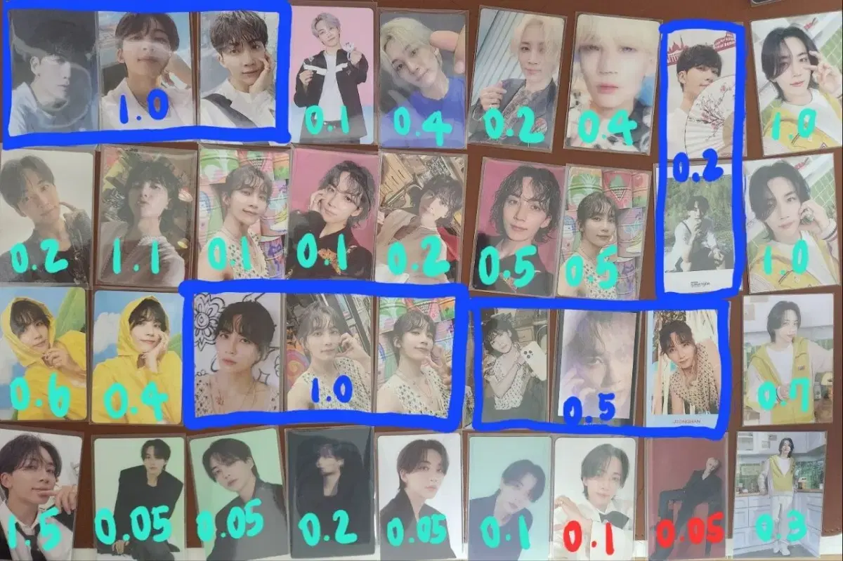 Seventeen jeonghan photocard photocard sell bulk wts deed of trust