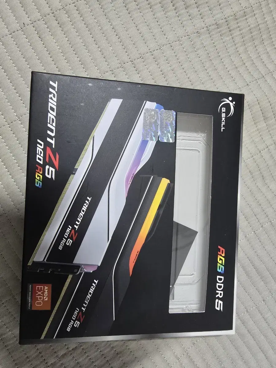 지스킬 트라이던트 Z5 네오 RGB 64gb ddr5-6000