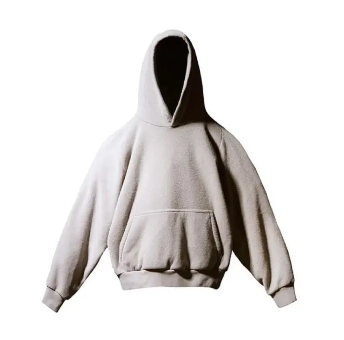 E.J. Gap Balenciaga Polar Fleece Hoodie Beige M