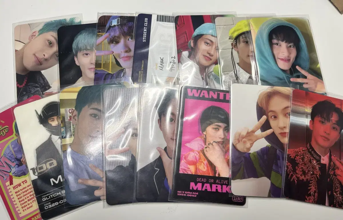 Bulk 15 NCT Mark photocards