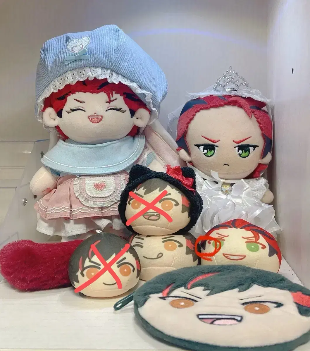 Angsta Hong Moon Kiryu Kuro Meteor Belt Nagumo Tetora Somyi Doll Kunui Manju Coin Purse