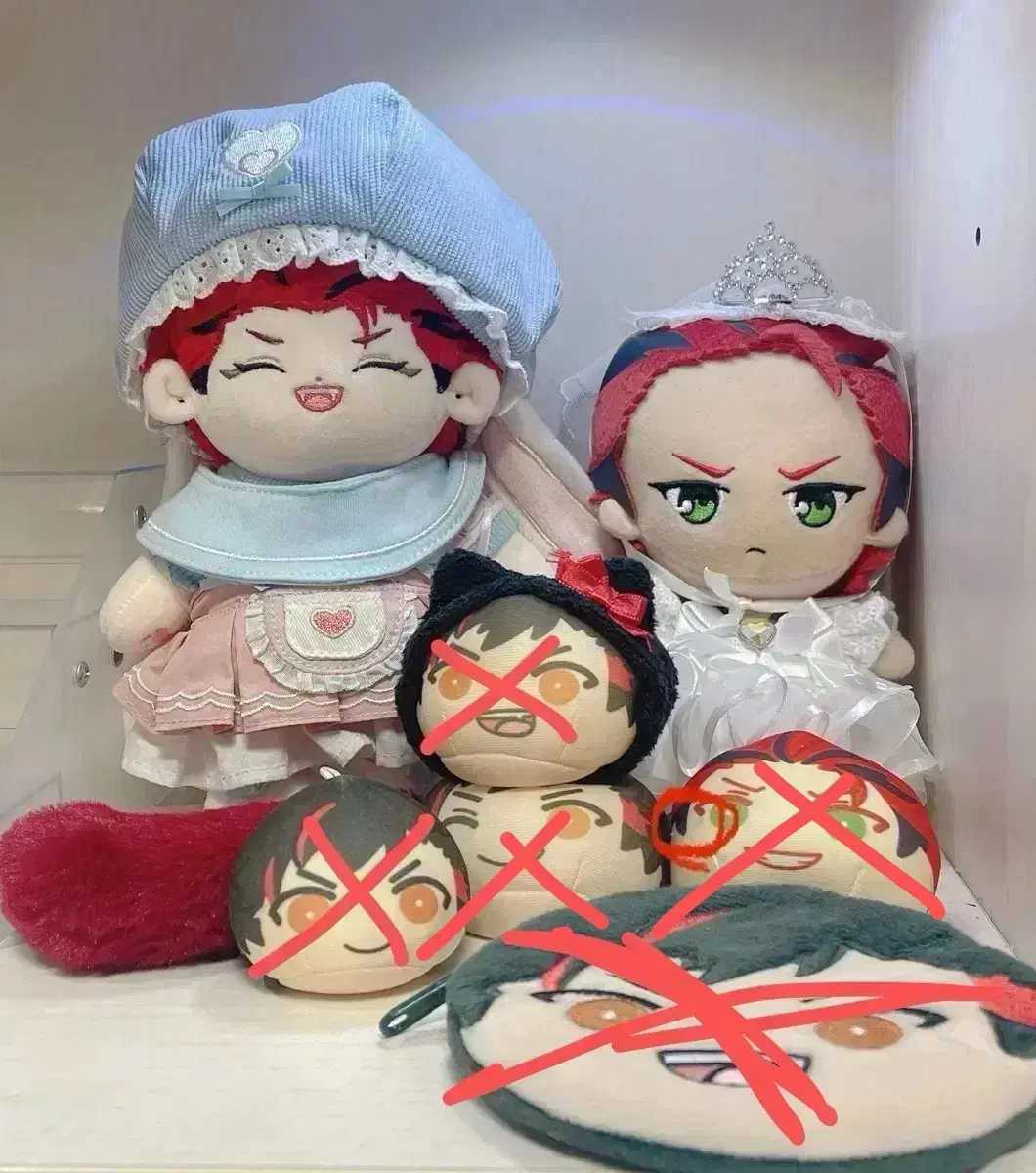 Angsta Hong Moon Kiryu Kuro Meteor Belt Nagumo Tetora Somyi Doll Kunui Manju Coin Purse