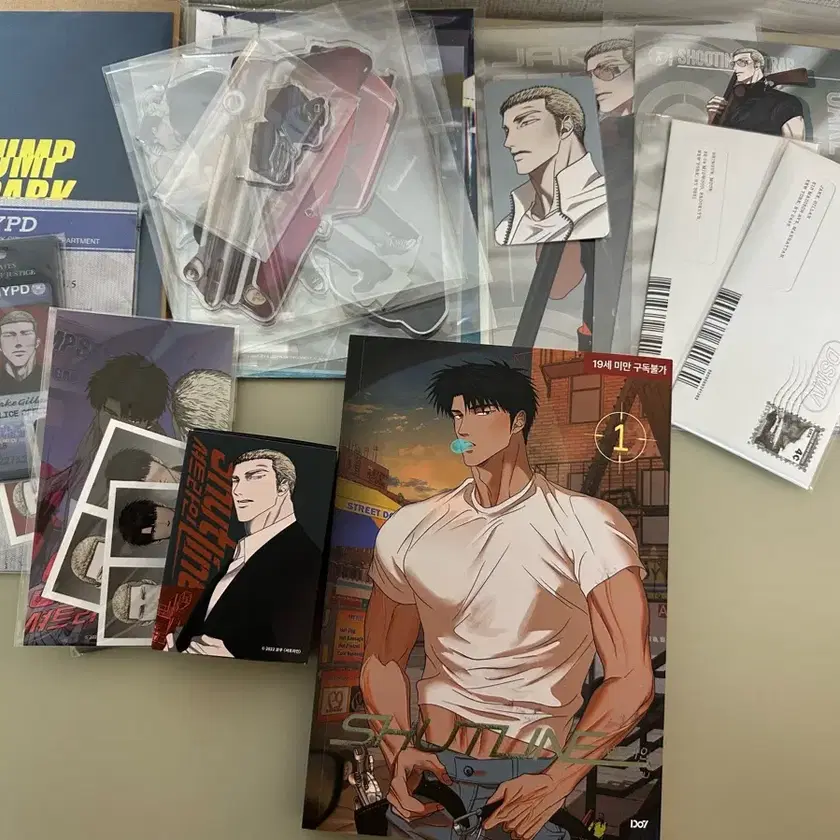 bulk,택포)셔트라인친필signature단행본굿즈photocardBL증사팀레진