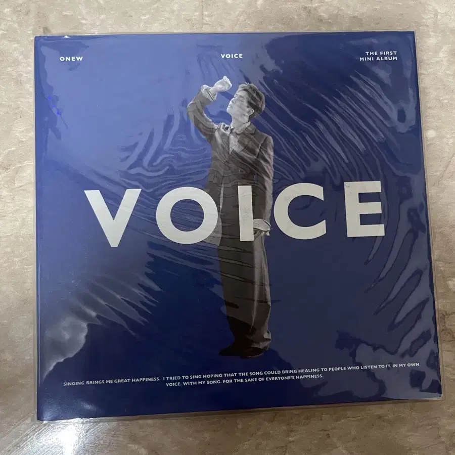 온유 voice 보이스 개봉 앨범 팔아요