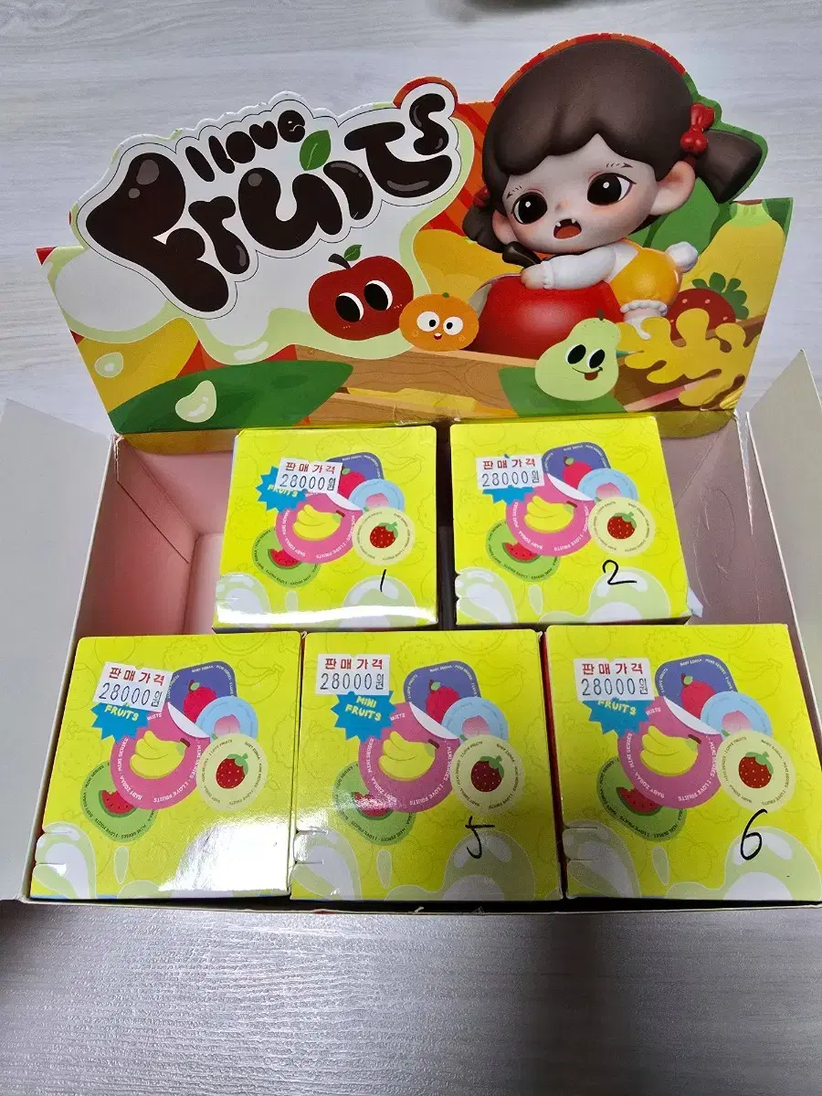 Baby Zora Fruit Figures (Each)