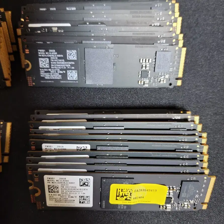 컴퓨터 저장장치 삼성 NVME SSD PM9B1 256GB