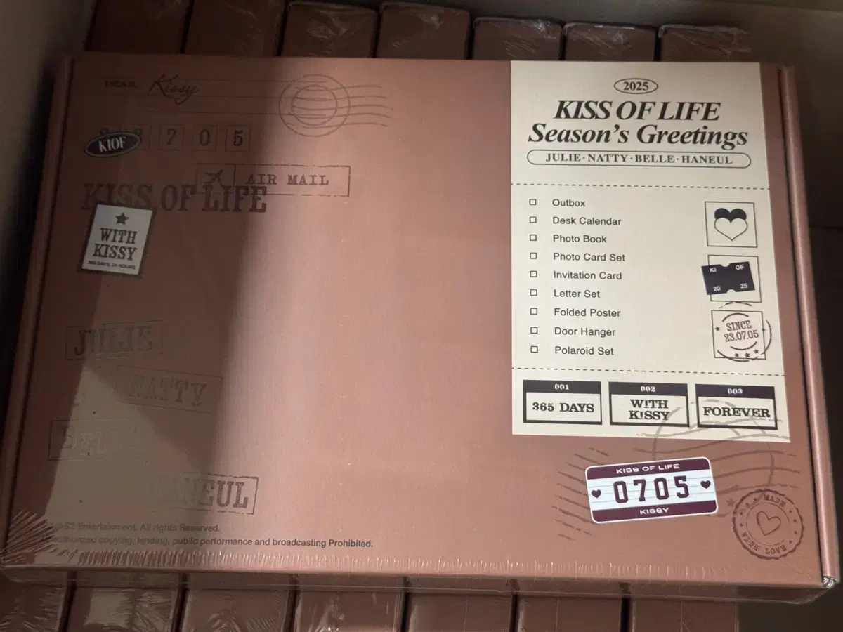 Kiss of life 2025 sealed season's greetings seasons greetings wts Sell