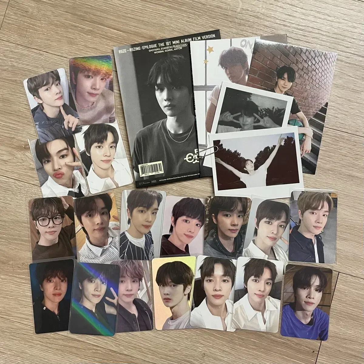 (sungchan set) riizefilmalbumpoca unsealedpop up eunseokton wonbinsoheeshotaro everline