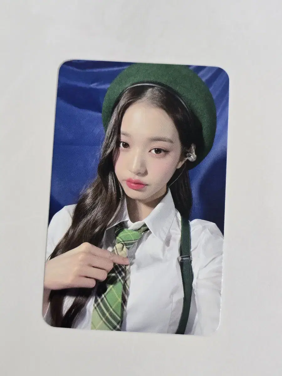 [Jang Wonyoung] IVE ive soundwave pre-order benefit School Uniform Photo Card