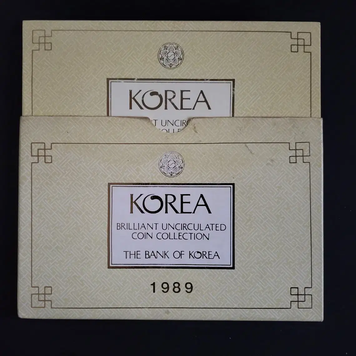 옛날돈 1989년 민트세트 해외 증정용