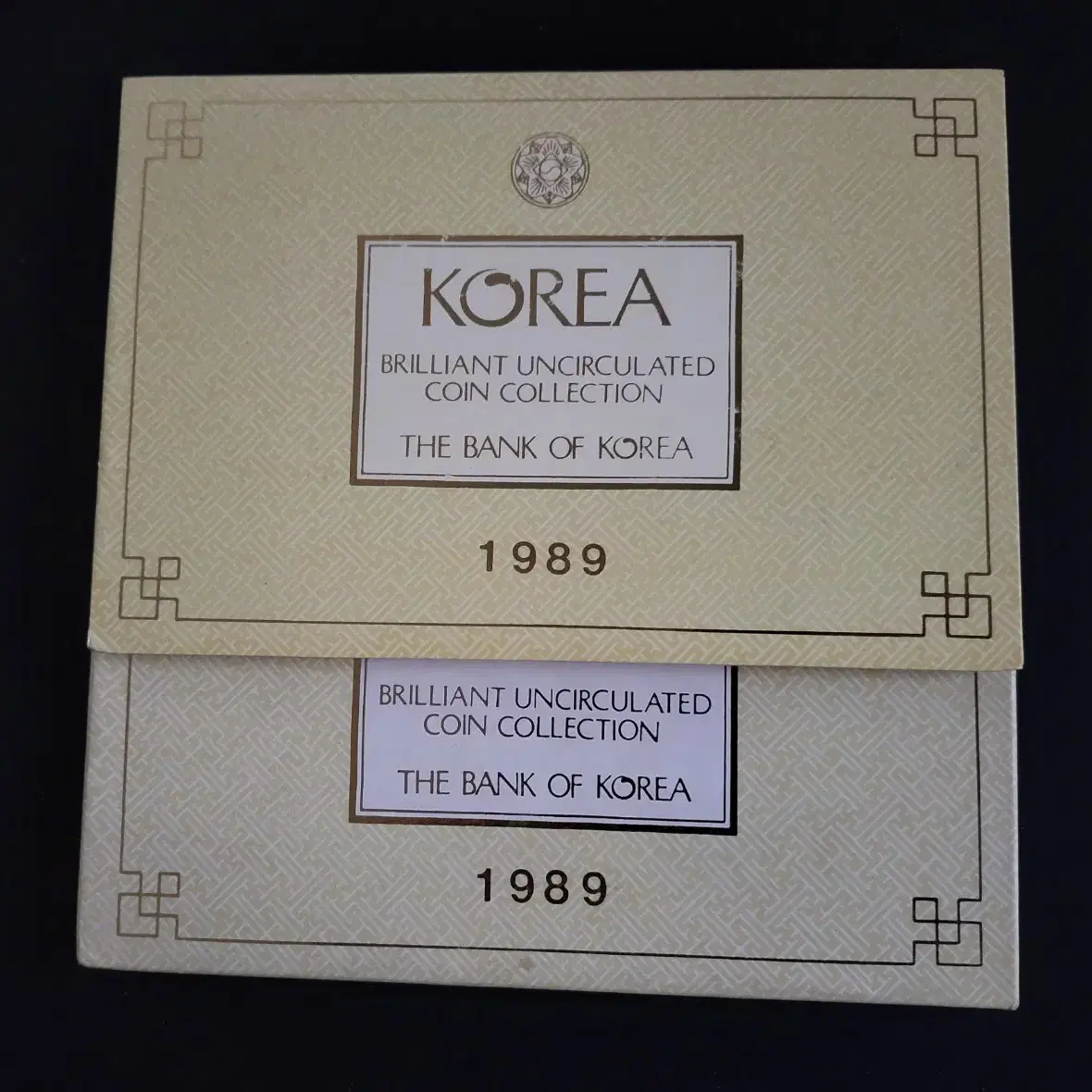 옛날돈 1989년 민트세트 해외 증정용