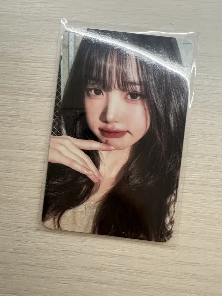 ive jang wonyoung wonyoung photocard mein soundwave ld