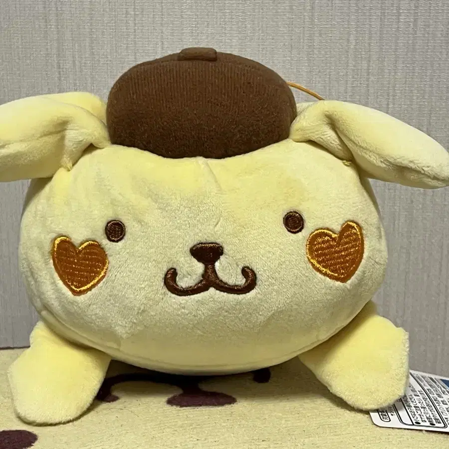 폼폼푸린 볼하트 인형