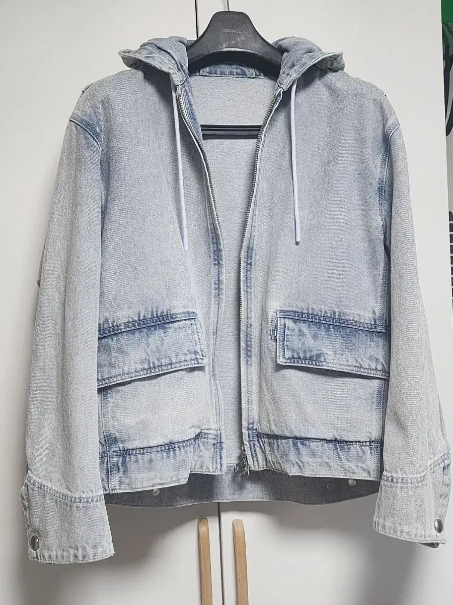 (46) Solid Homme 24SS Denim Hooded Jacket