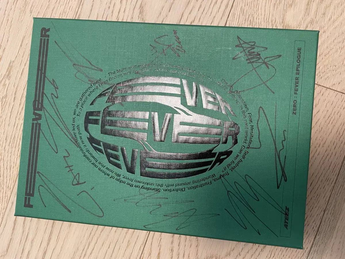 ateez Signed Album (Not for Sale)