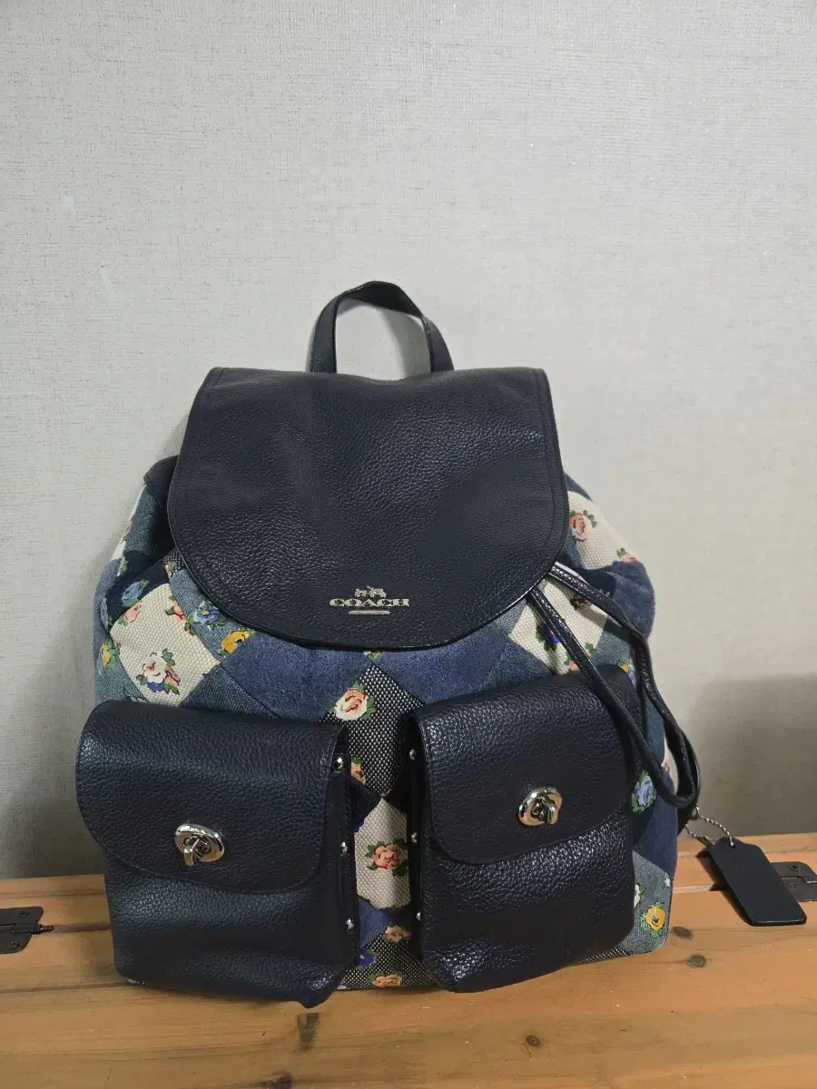 Book) Coach Patchwork Backpack