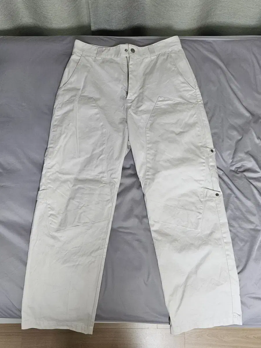 Preacher Doubletree Carpenter Pants White/Cream M