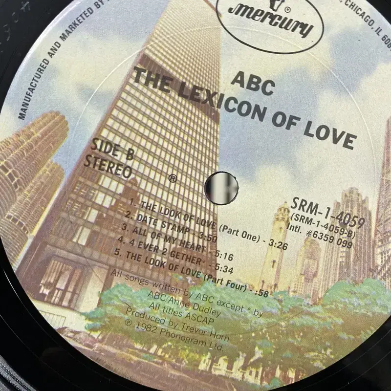 ABC THE LEXICON OF LOVE LP / AA2728