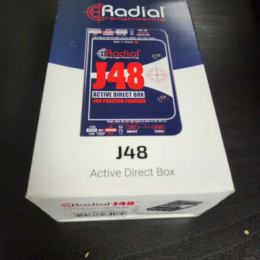 Radial J48 DI 레디알 디아이 박스