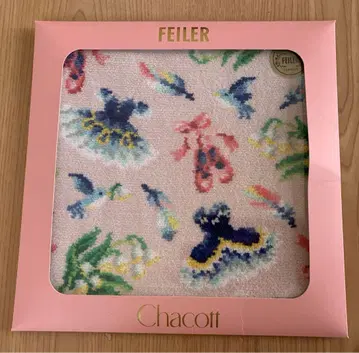 FEILER Chacott 플로리나 손수건, 테두리 히아신스