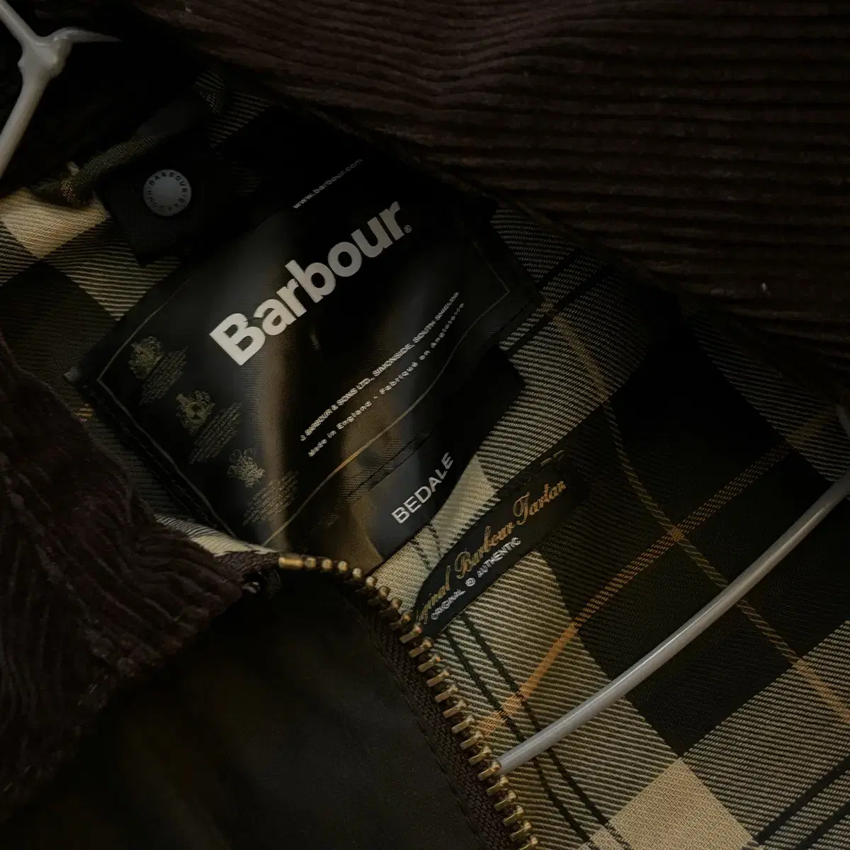 Barbour 비데일 자켓