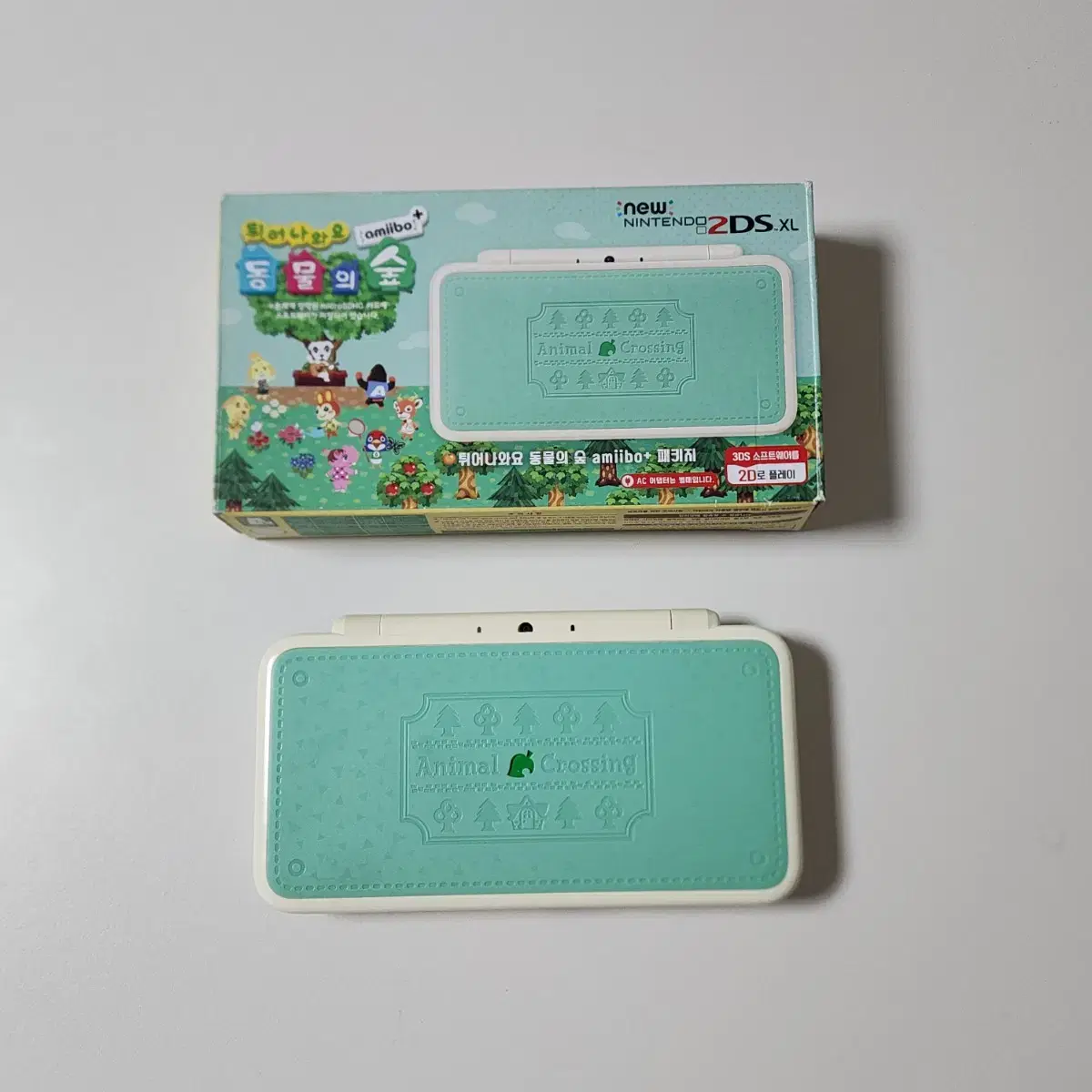 닌텐도 2ds xl 동물의숲 에디션