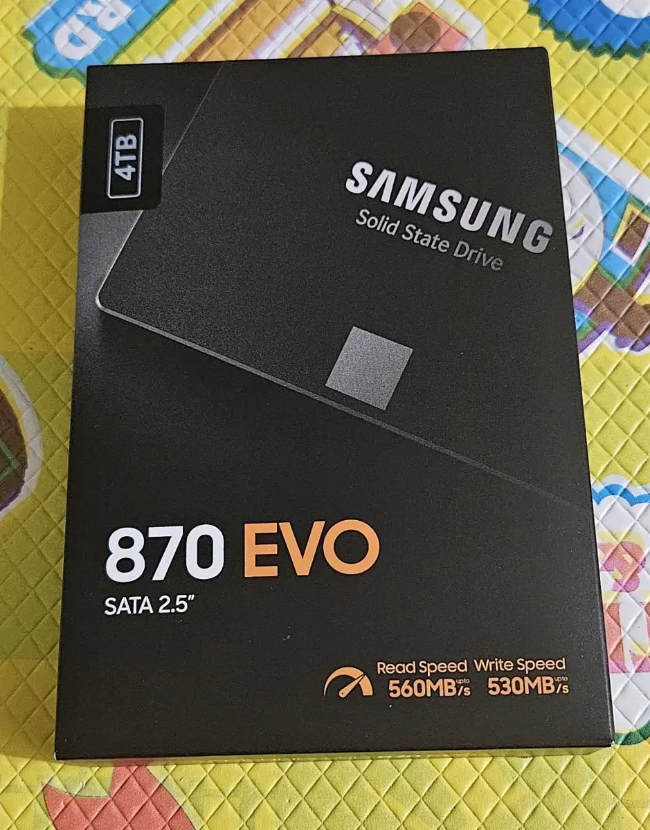 [미개봉] 삼성 SSD 870EVO 4TB 국내정품 판매합니다.