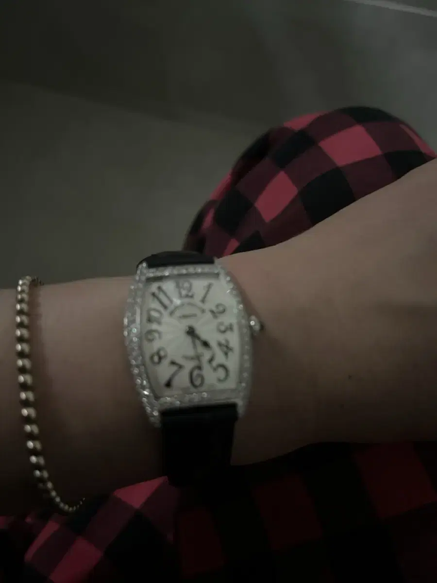 Frank Muller White Keum-tong Watch 18K Dia.