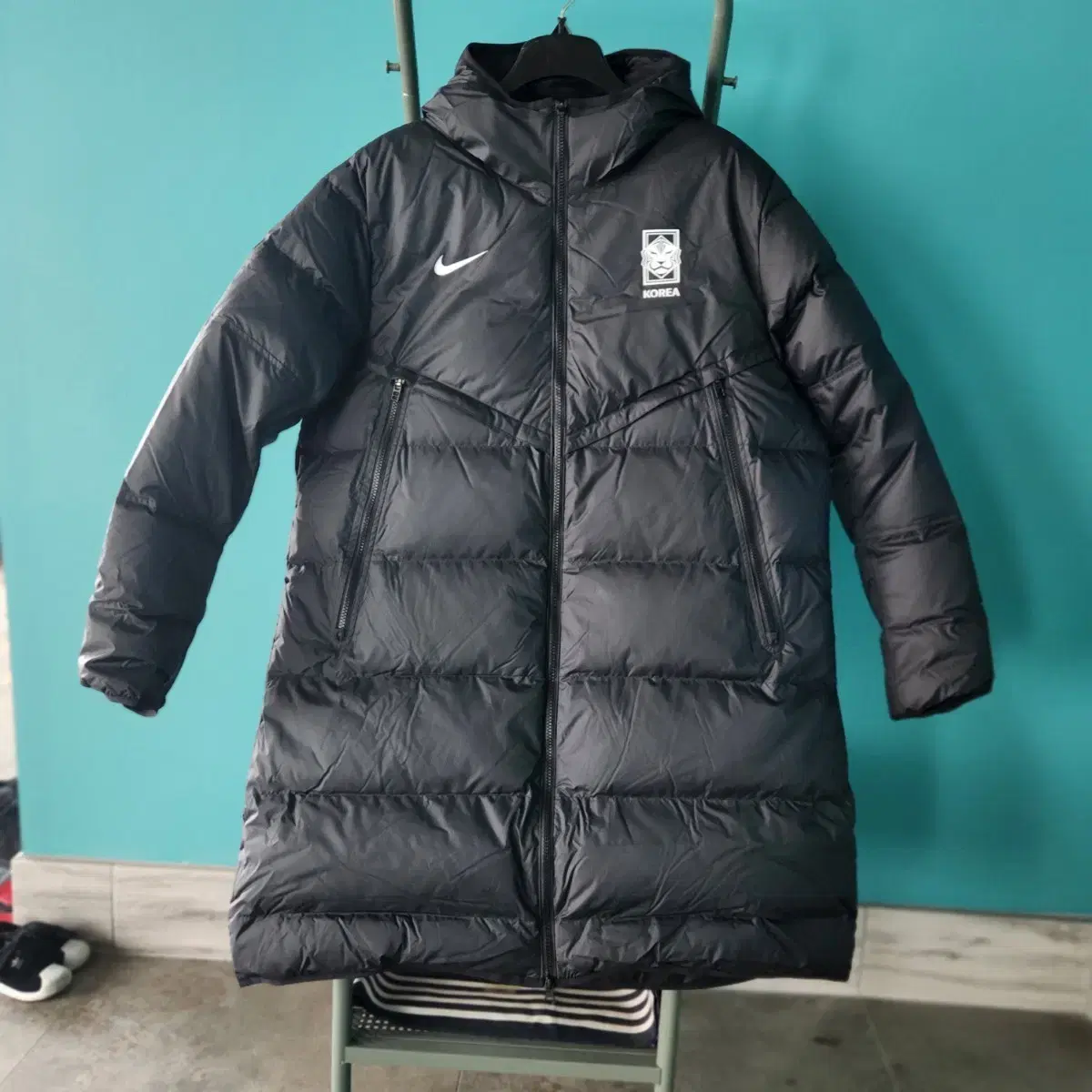 (Quick sale)New Nike Football Long Down Jacket XXL(110)