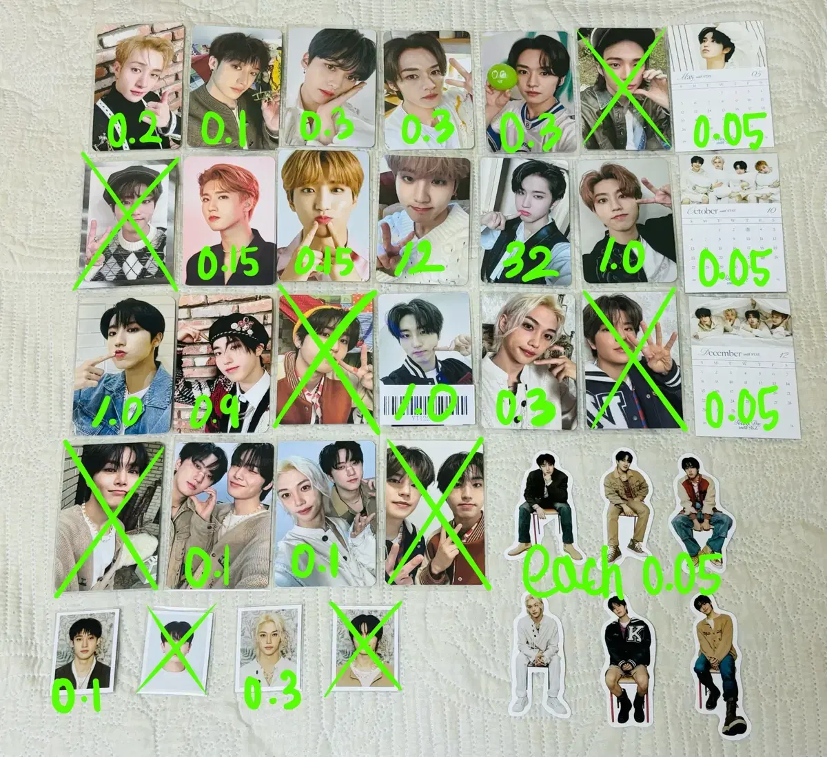 Price drop) straykids Alpo seasons greetings Pacific Nameplate photocard 4 cut photo WTS