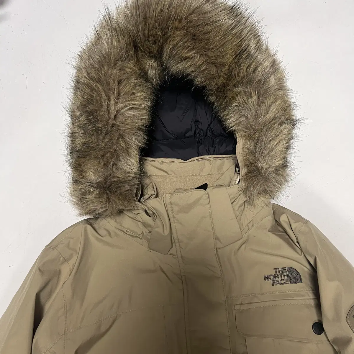 THENORTHFACE 노스페이스 맥머도 구스다운 후드파카(S~M)