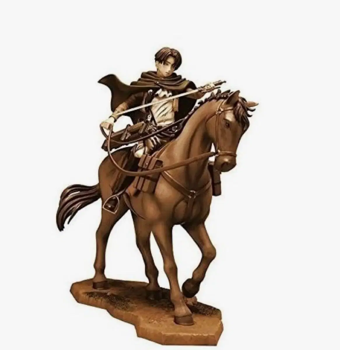 Unsealed) Attack on Jin Giant Levi First Lottery Figure Mounted Figure