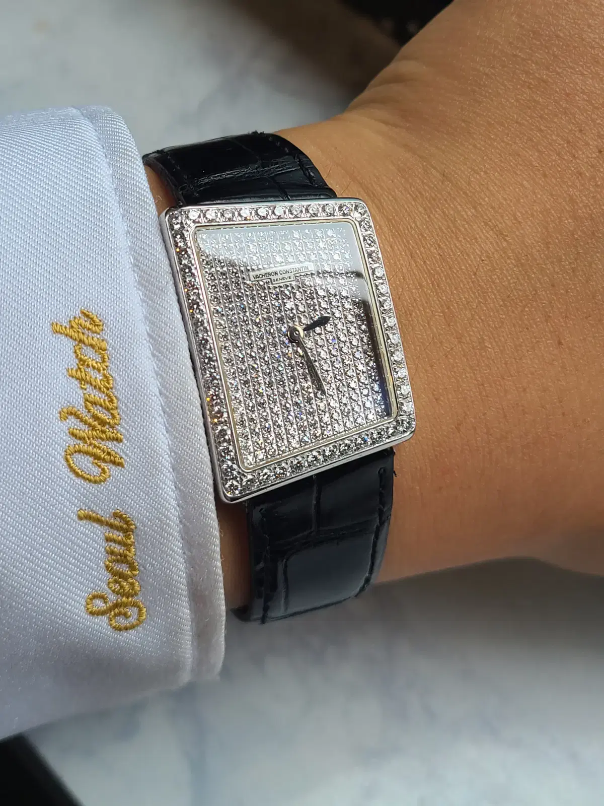 [Genuine] Vacheron Constantin A.C.M. 1972 White Gold Dia Manual