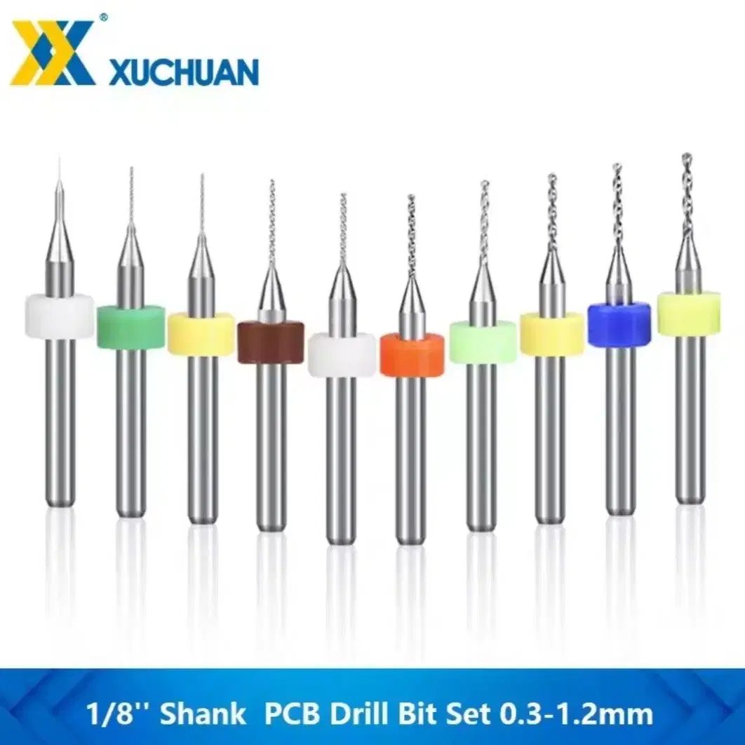 마이크로 pcb드릴비트 0.3~1.2mm   10개셋트ㅡ새제품