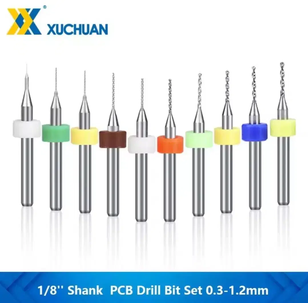 마이크로 pcb드릴비트 0.3~1.2mm   10개셋트ㅡ새제품