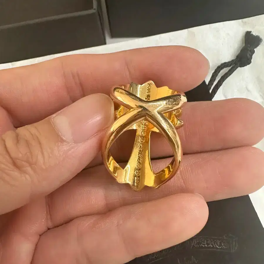 chrome hearts infinity ring pave dia us8 chrome hearts infinity