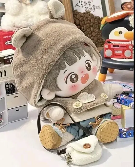 베어빌리지 집곰돌이 솜인형 옷 20cm