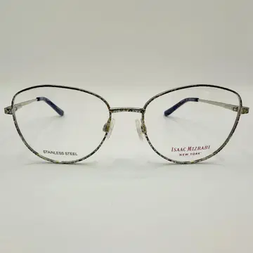 ISAAC MIZRAHI 안경 프레임 풀 프레임, 꽃무늬, 중국산