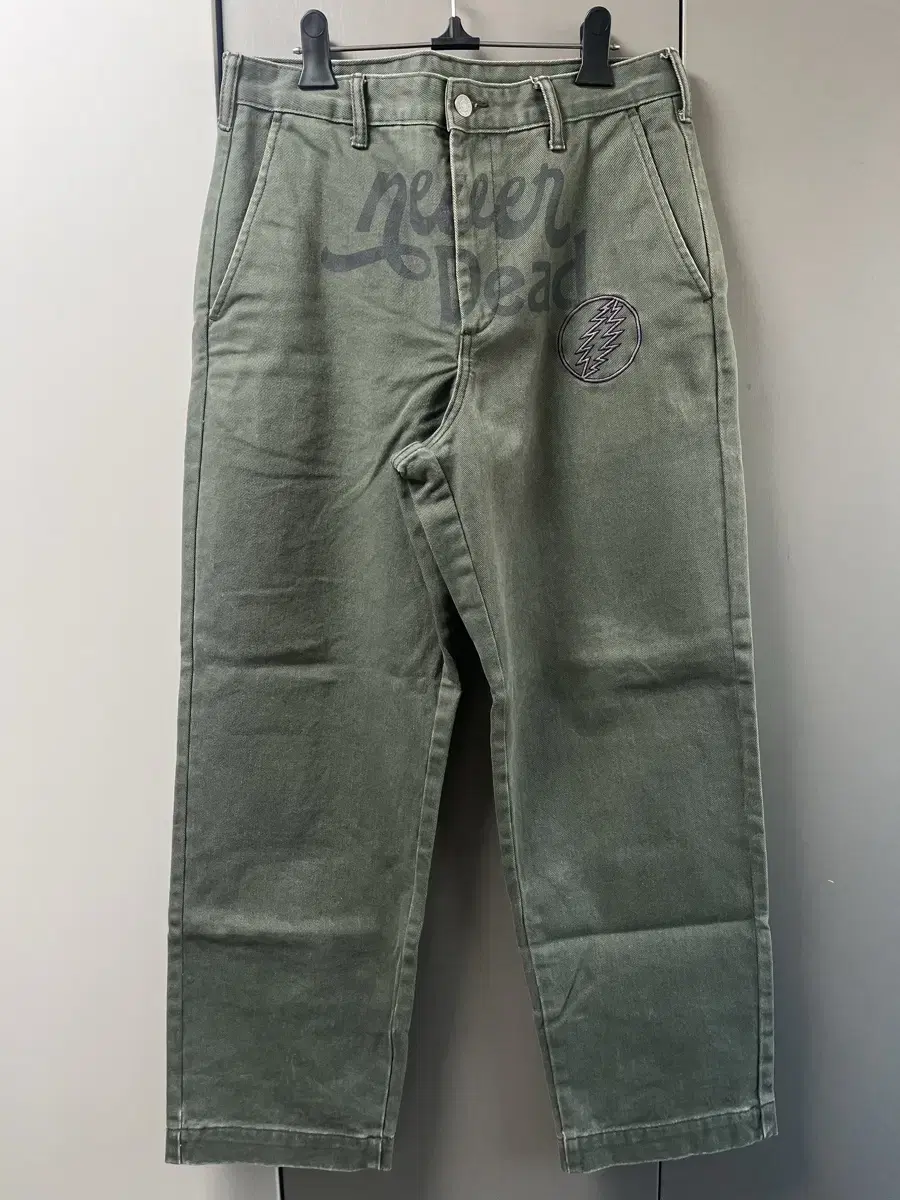 This Is Never That X The Grateful Dead, Work Pants, Size Small