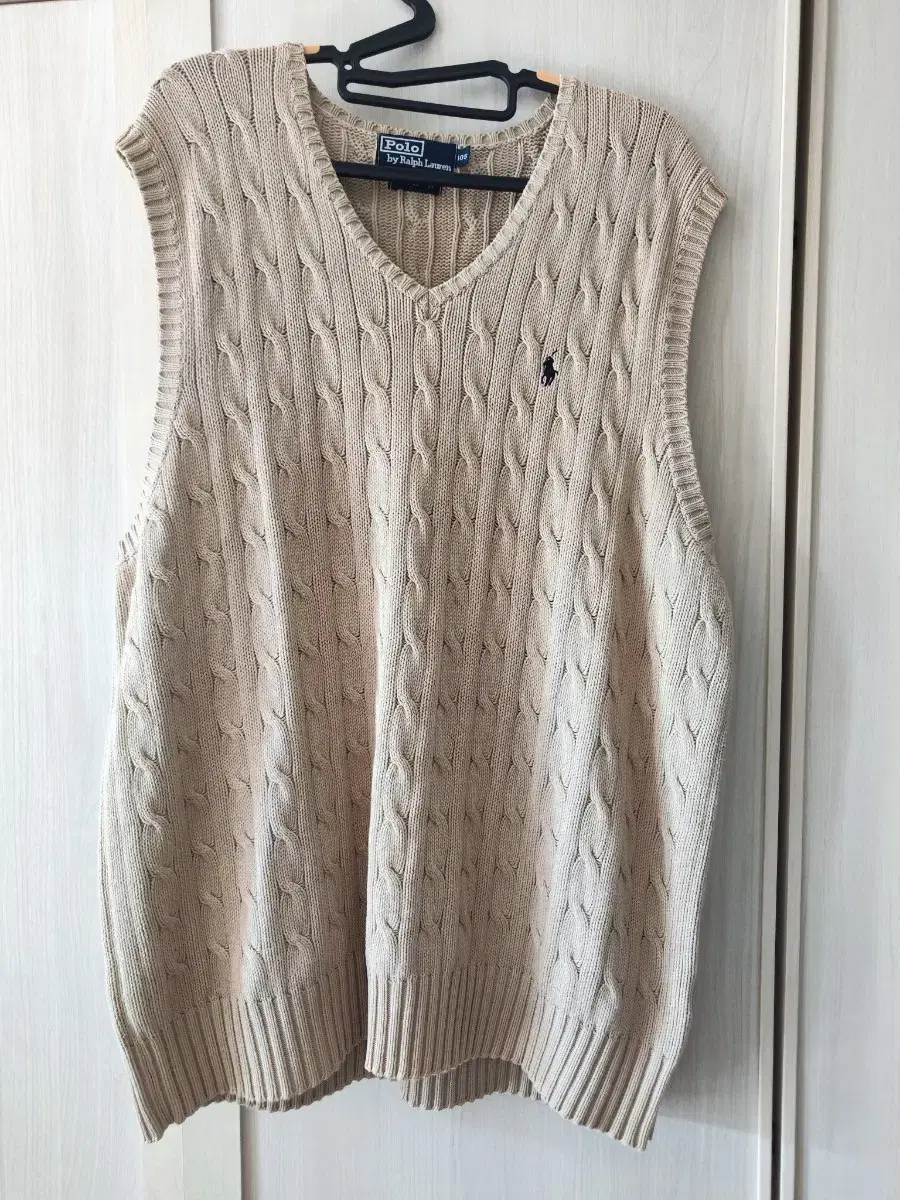 Polo Ralph Lauren Genuine Men's Beige Cable Vest 105