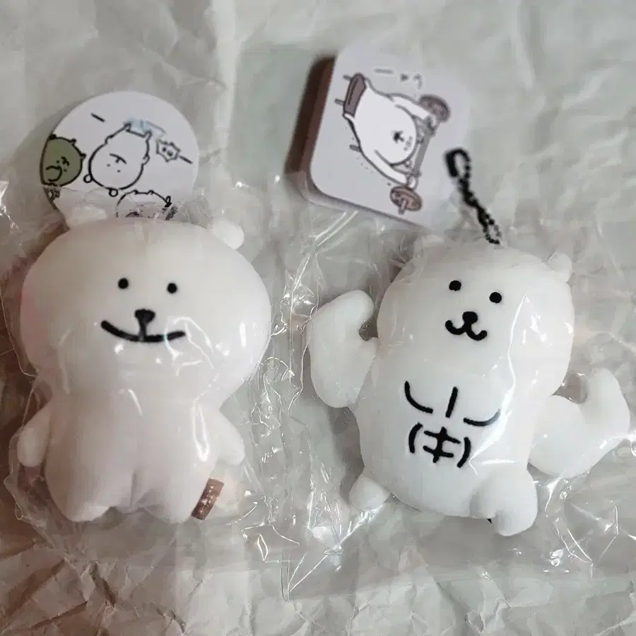 눙담곰 마스코트 + 근육 농담곰 마스코트 2종 일괄