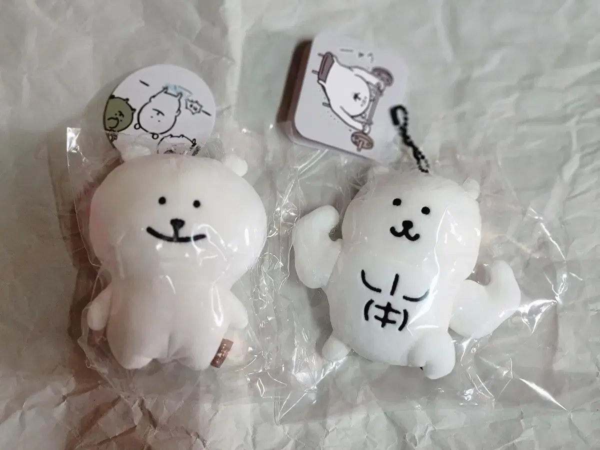 눙담곰 마스코트 + 근육 농담곰 마스코트 2종 일괄