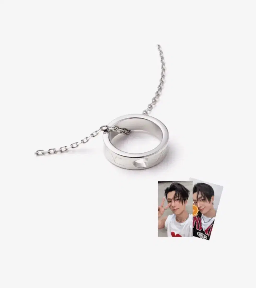 enhypen jay ring necklace wts