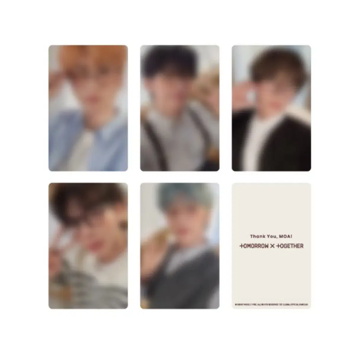 Closed)txt New signup pre-order benefit photocard Multilevel photocard Japan Ancon Buncheol